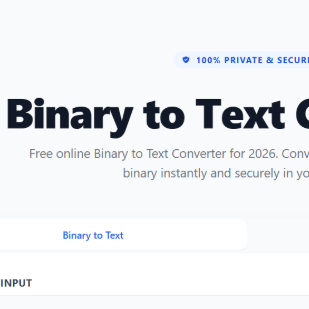 Binary Totext