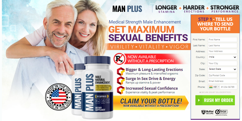 Man Plus Male Enhancement Reviews Buy, Reviews, Benefits, Price,...